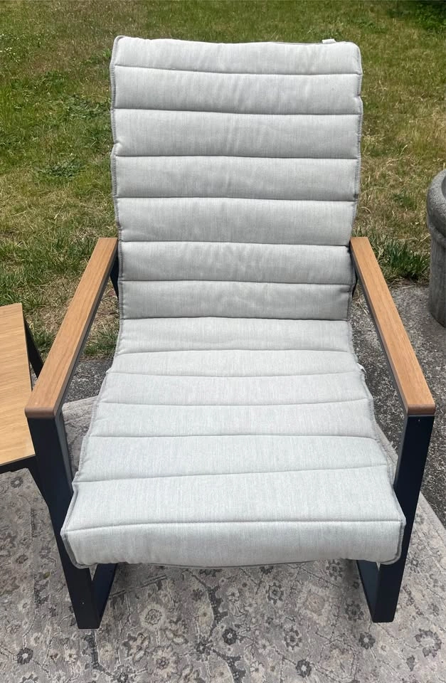 Excellent Patio Rocker Conversation Set – 2 Chairs and Table - photo 5
