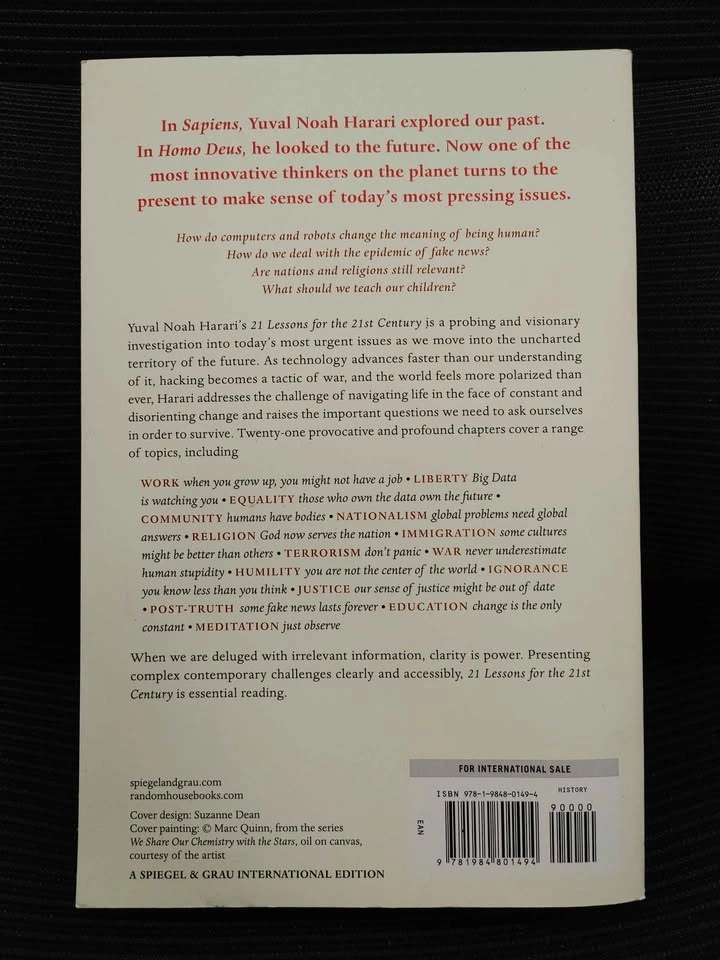 21 Lessons for the 21st Century by Yuval Noah Harari - Paperback - photo 2