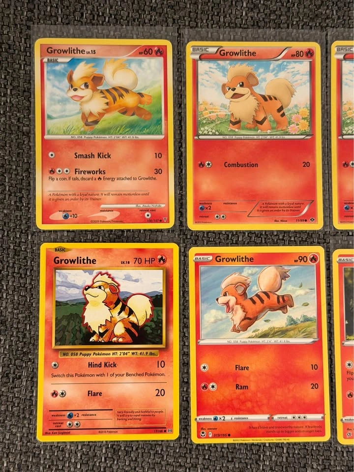 Pokemon Growlithe Collection 🐯 - photo 2