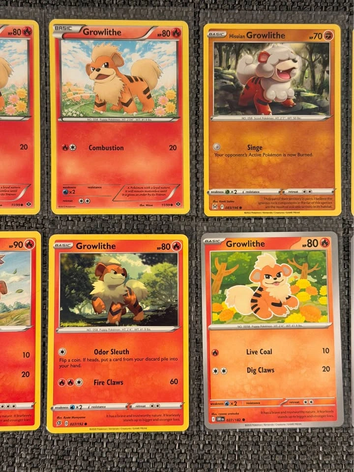 Pokemon Growlithe Collection 🐯 - photo 3