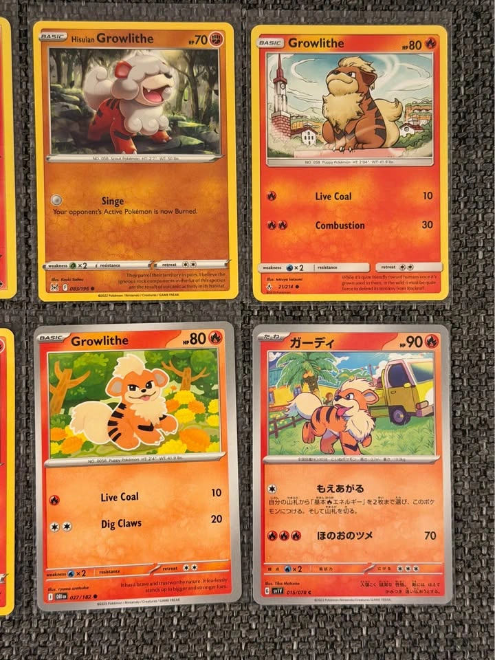 Pokemon Growlithe Collection 🐯 - photo 4