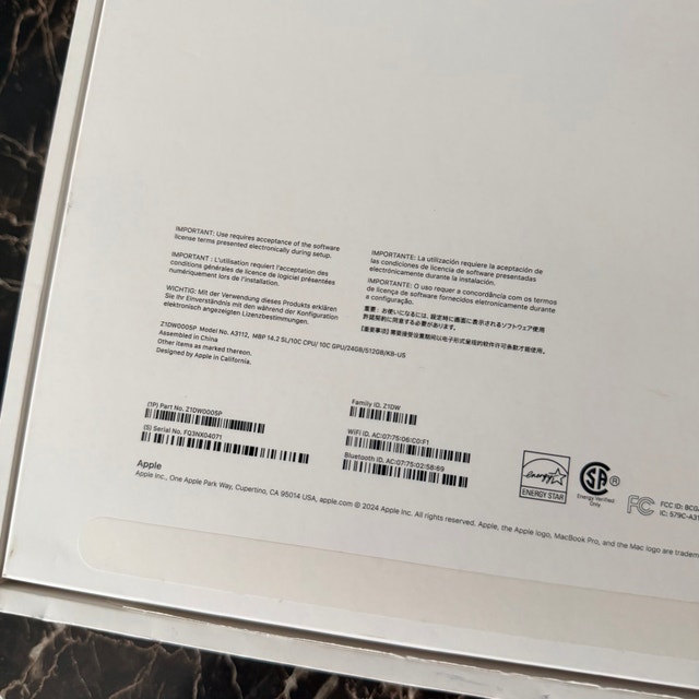 Macbook Pro M4 upgraded RAM 24 GB - photo 5