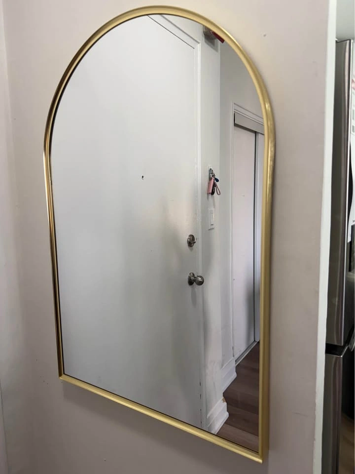 Gold framed mirror - photo 2