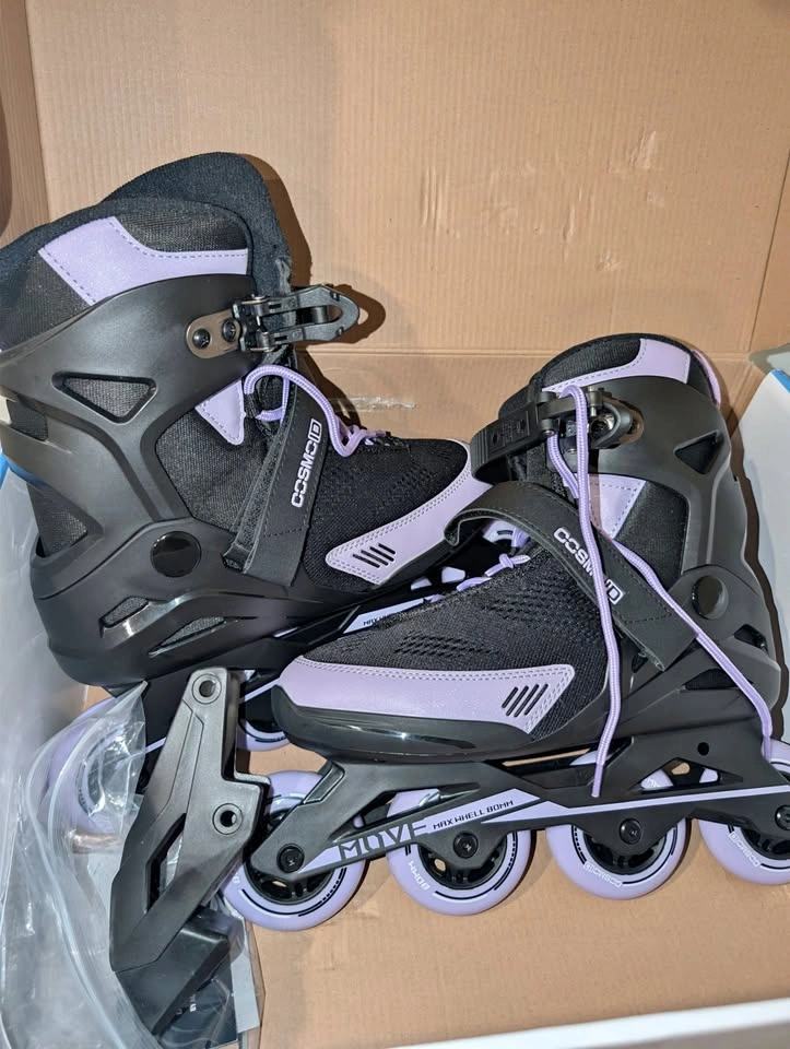 NEW - Cosmoid Move Inline Skates - Size US 7.5