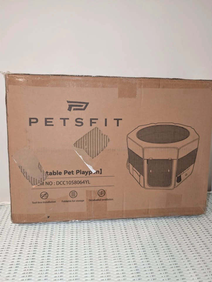 NEW - PETSFIT Portable Pet Pop Up Playpen - photo 3