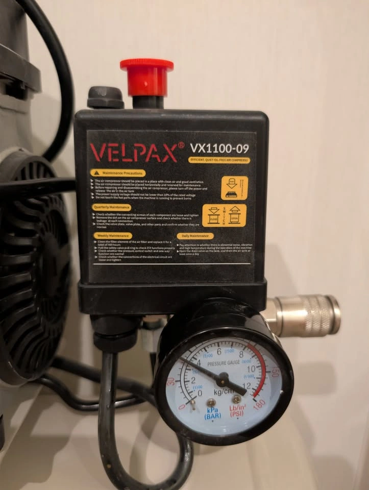 LIKE NEW - 1.5HP Ultra Quiet Air Compressor (2.4 Gallon / 60dB) - photo 3