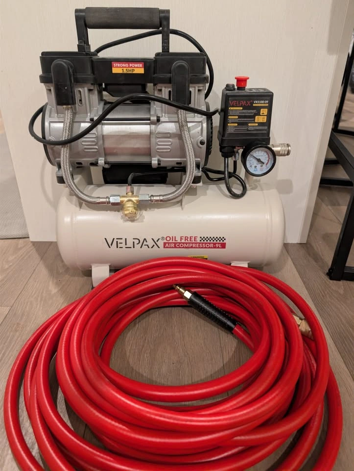 LIKE NEW - 1.5HP Ultra Quiet Air Compressor (2.4 Gallon / 60dB) - photo 4