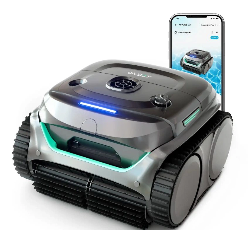USED LIKE NEW - WYBOT C2 Cordless Robotic Pool Cleaner - photo 2