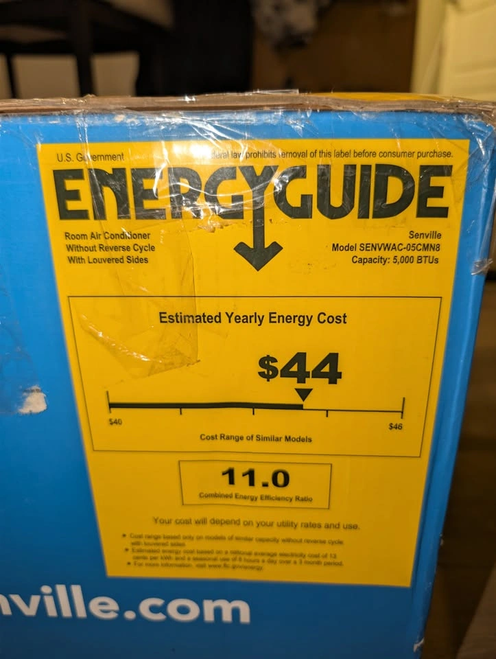 Brand New Senville 5000 BTU Window Air Conditioner - photo 4
