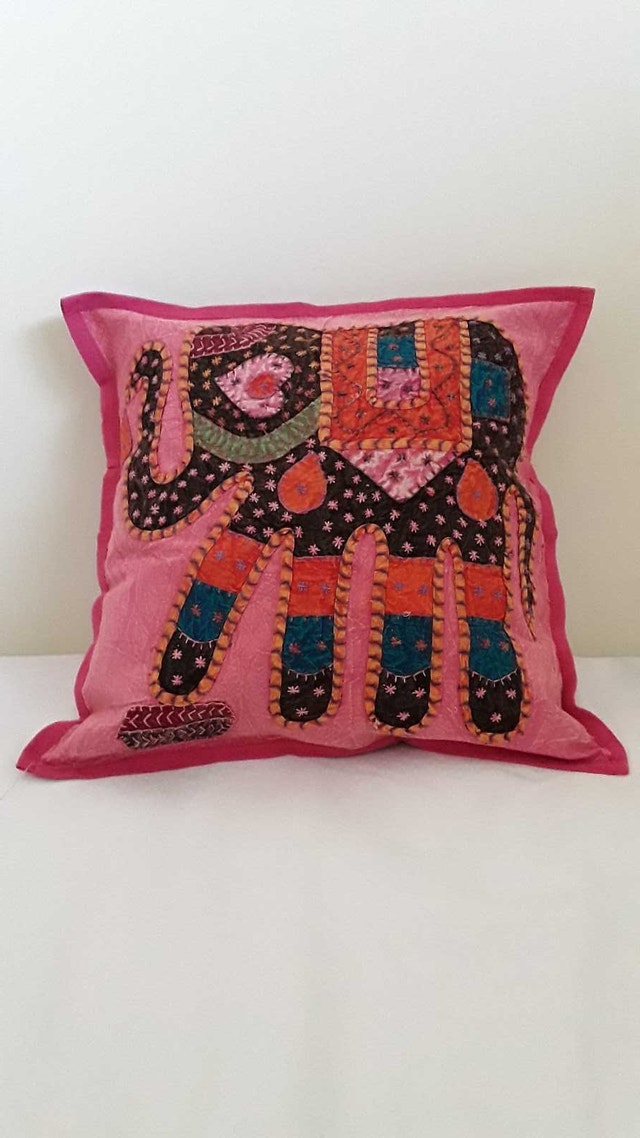 NEW BOHO PINK CUSHION COVER