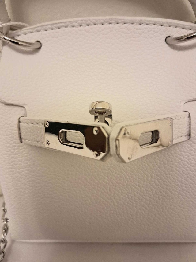 NEW MINI SATCHEL BAG WITH SILVER CHAIN - photo 4