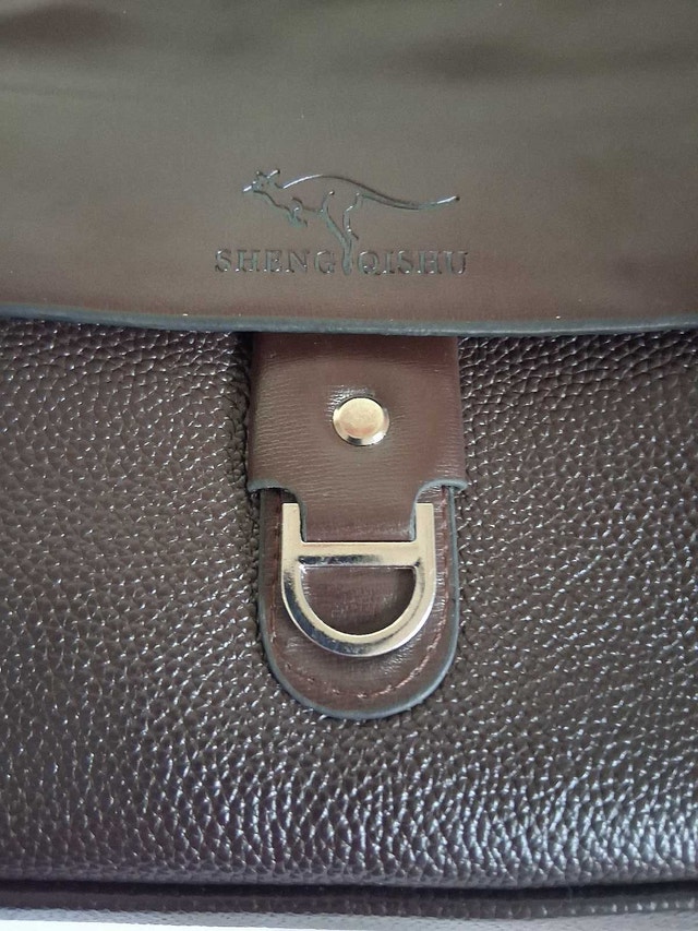 DARK BROWN CROSSBODY BAG - photo 3