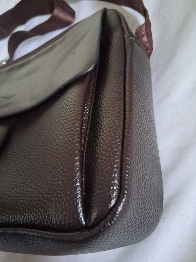 DARK BROWN CROSSBODY BAG - photo 5