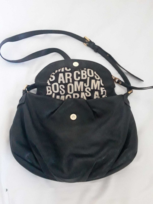 MARC JACOBS BLACK LEATHER CROSSBODY BAG - photo 2