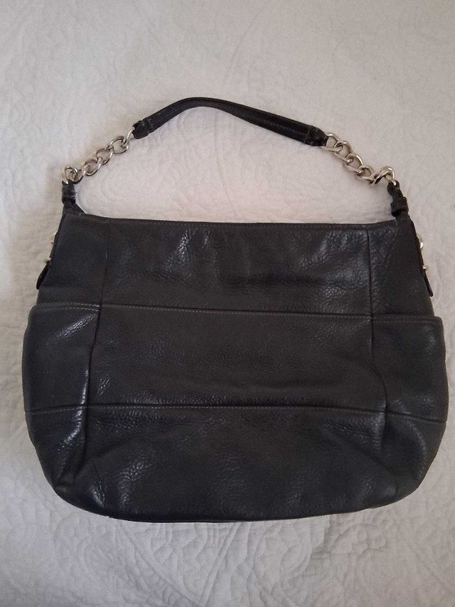 COACH BLACK LEATHER HANDBAG - photo 5