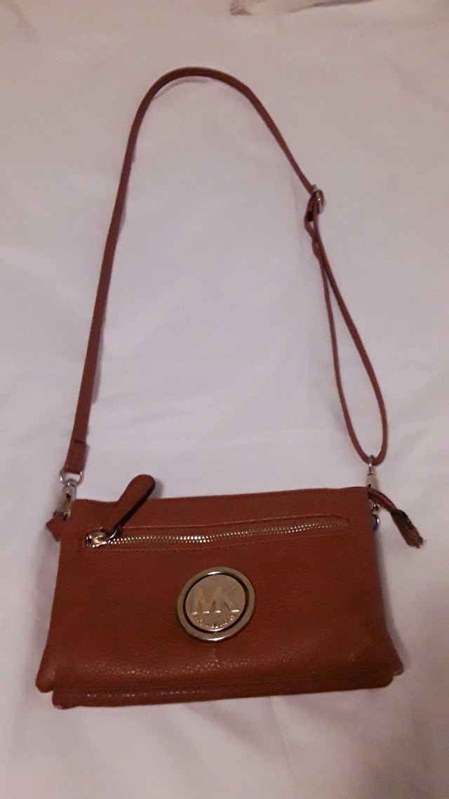 MICHAEL KORS BROWN CROSSBODY BAG
