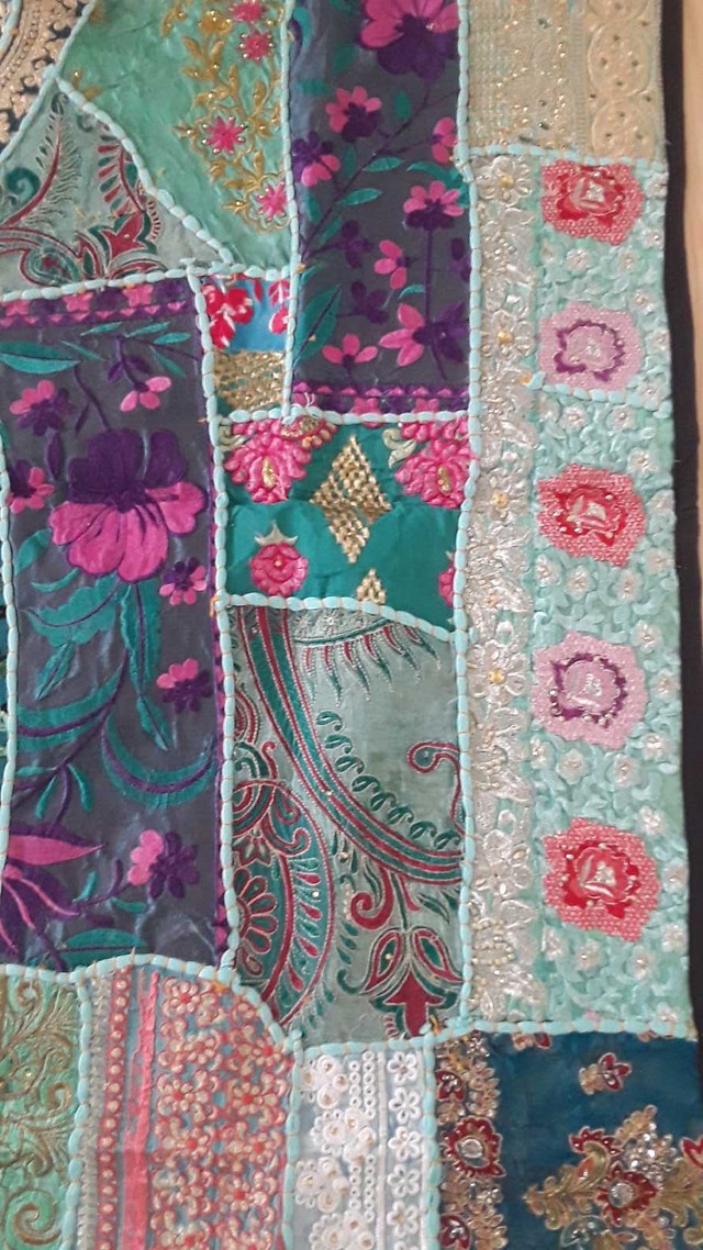 NEW STUNNING BLUE BOHO WALL/ HANGING DECOR - photo 2