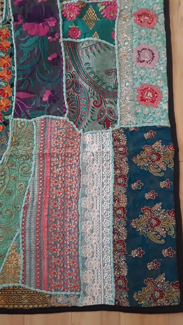 NEW STUNNING BLUE BOHO WALL/ HANGING DECOR - photo 3