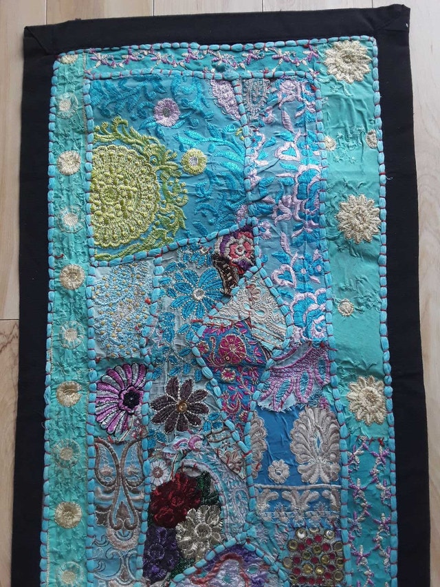 NEW STUNNING BLUE BOHO WALL/ HANGING DECOR - photo 5