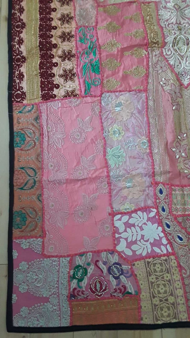 NEW STUNNING PINK BOHO TABLE/WALL DECOR - photo 3