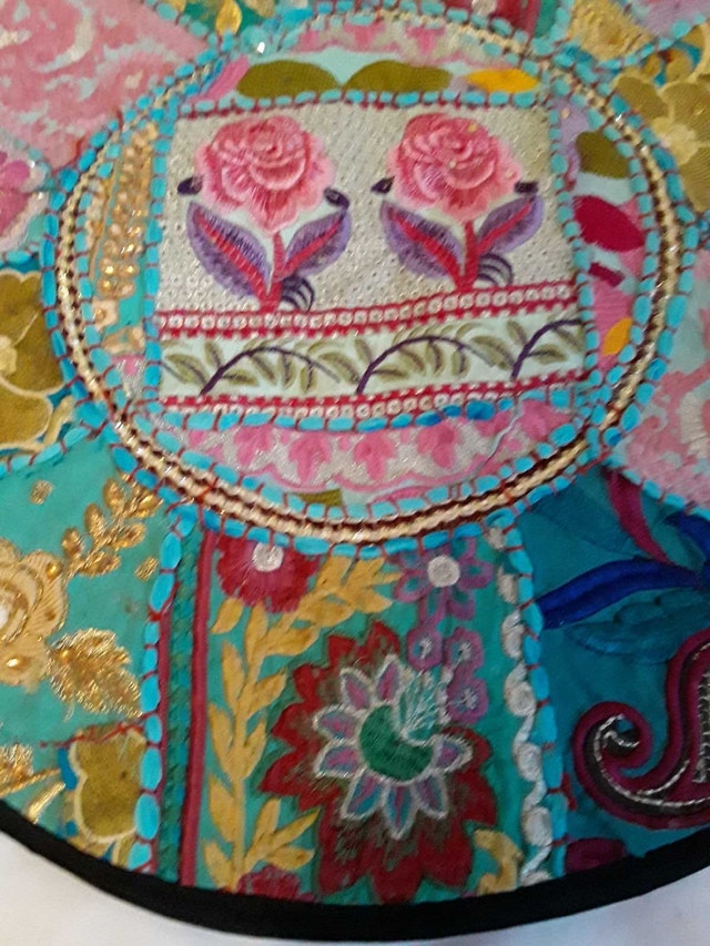 NEW GORGEOUS BOHO ROUND CUSHION COVER - photo 5