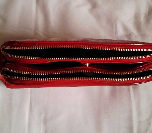 KATE SPADE RED PATENT LEATHER CROSSBODY BAG - photo 3