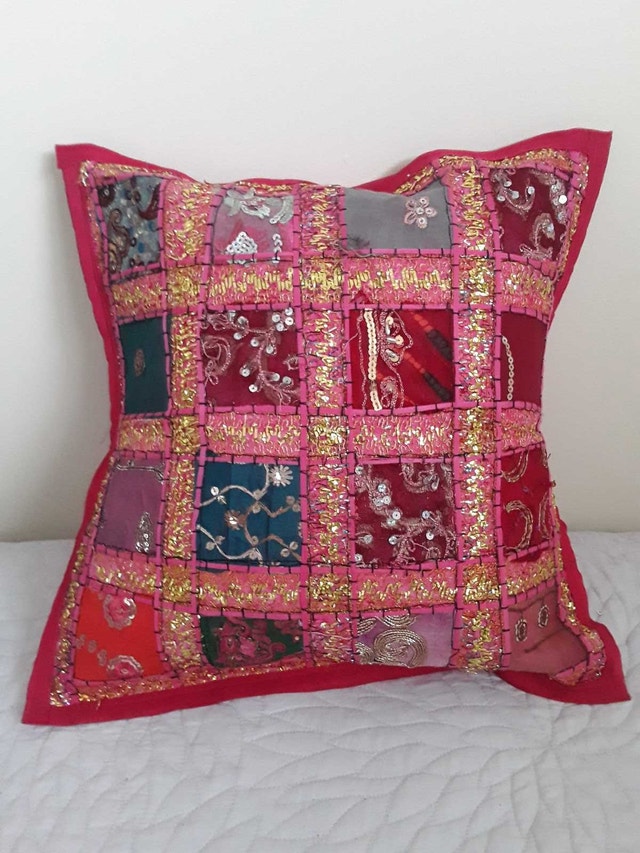 NEW BOHO GLITTER CUSHION COVERS