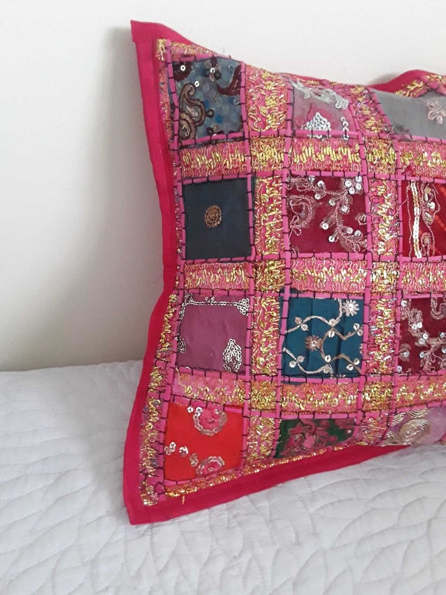 NEW BOHO GLITTER CUSHION COVERS - photo 2