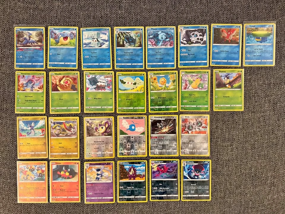 Pokemon Sword & Shield Era Reverse Holos 🌟