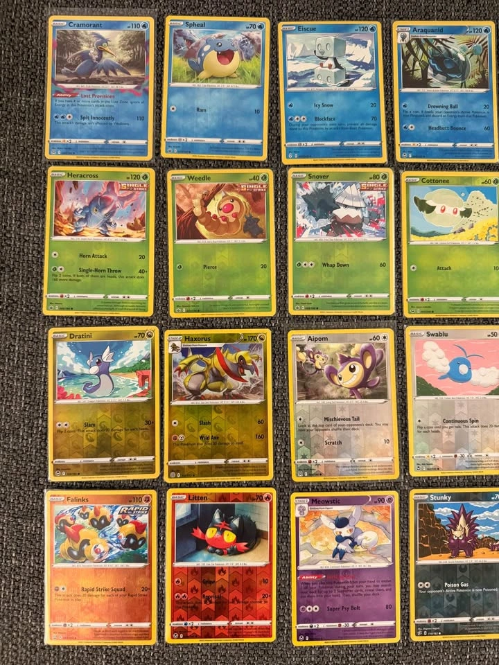 Pokemon Sword & Shield Era Reverse Holos 🌟 - photo 2