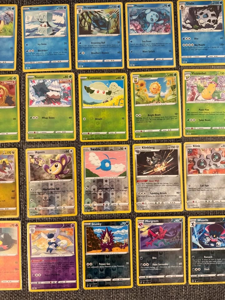 Pokemon Sword & Shield Era Reverse Holos 🌟 - photo 3