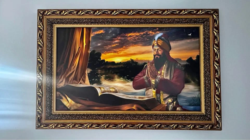 SIKH RELIGION PAINTING
