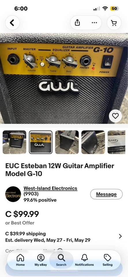 GWL Guitar Amplifier - photo 2