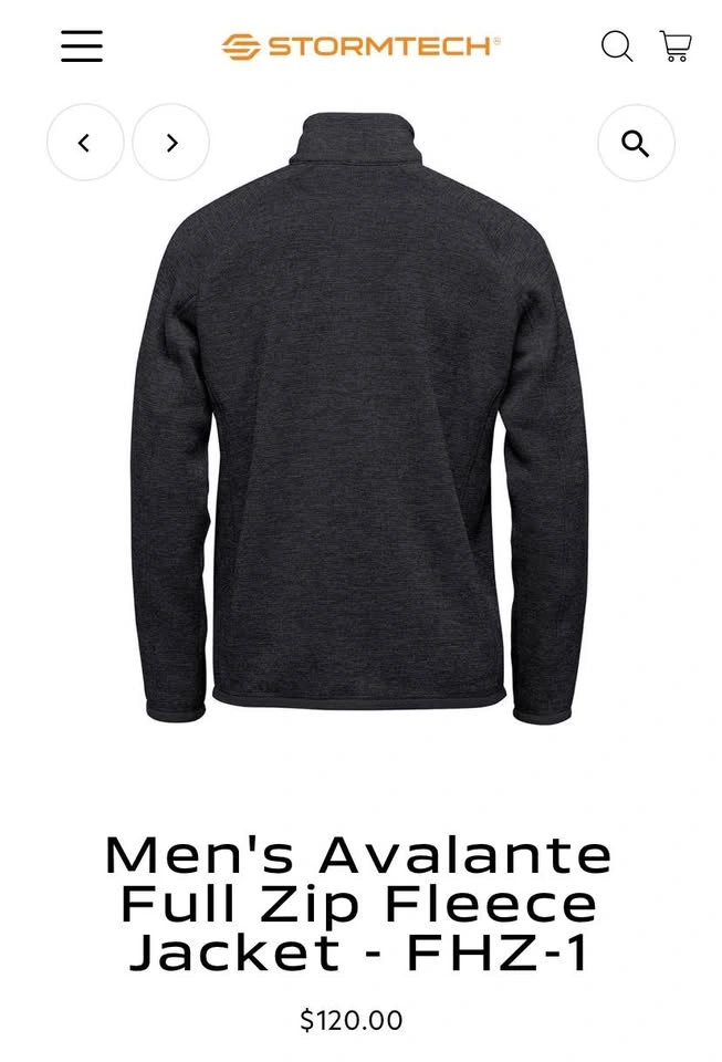 Men's Avalante Full Zip Fleece Jacket - XXL - photo 2