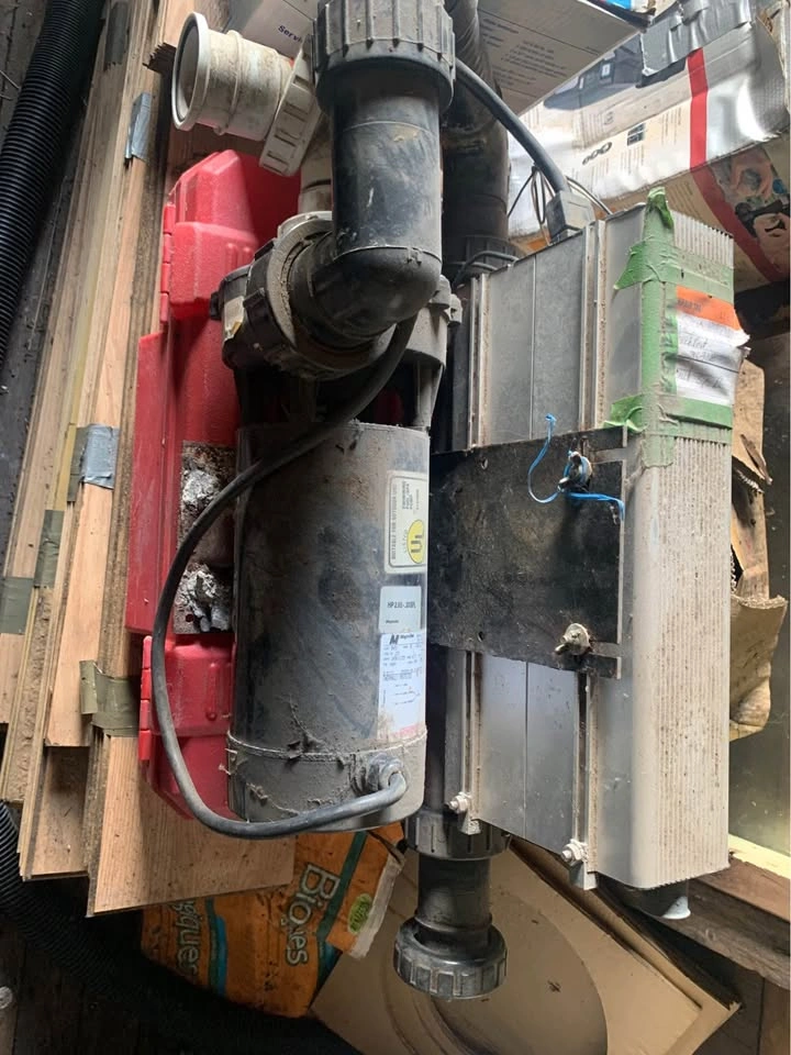 Hot tub pump with heater fully serviced - photo 5