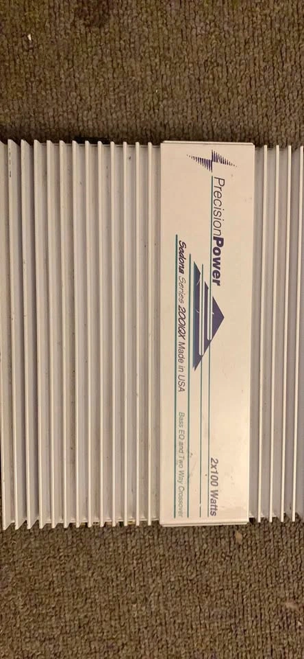 Precision Power Sedona 200 iqx 100x2 rms amplifier