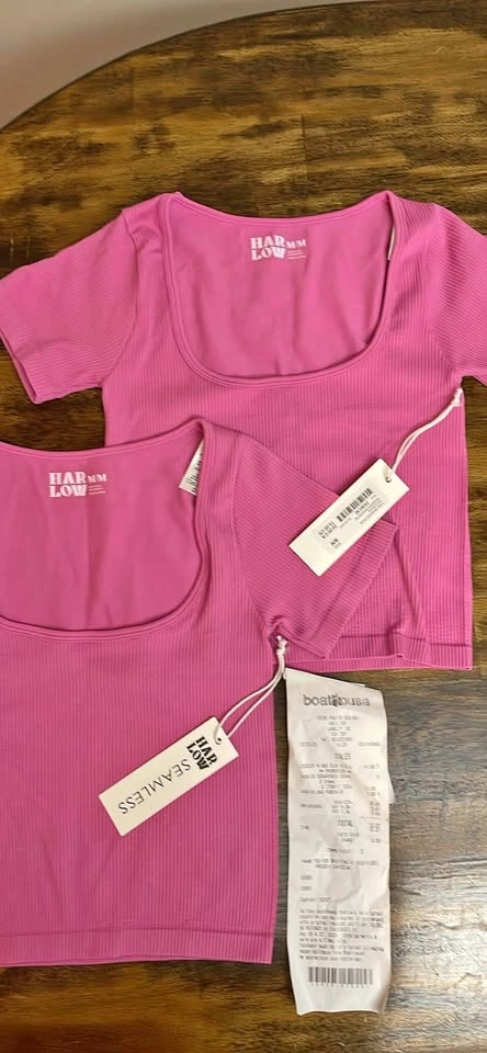 Square neck Seamless Tees