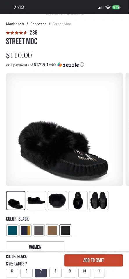 Manitobah Mukluk slippers NEW women size 9