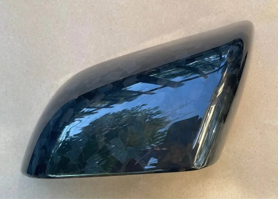 Tesla Model 3 Carbon Fiber Mirror Caps image indicator(4)