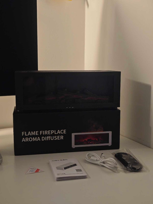 flame fireplace aroma diffuser - photo 5