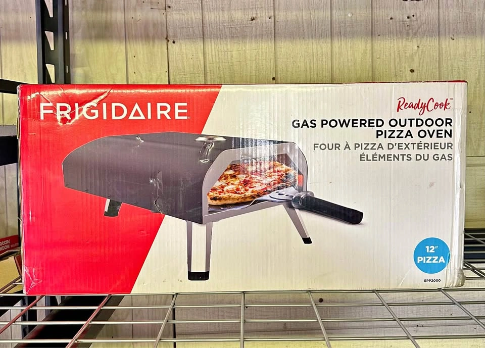 Frigidaire ReadyCook Gas-Powered 12" Outdoor Pizza Oven