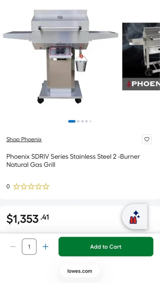 Phoenix Grills Natural Gas Grill - photo 3