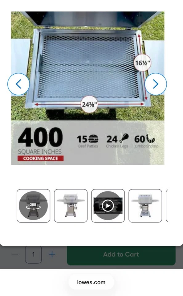 Phoenix Grills Natural Gas Grill - photo 5