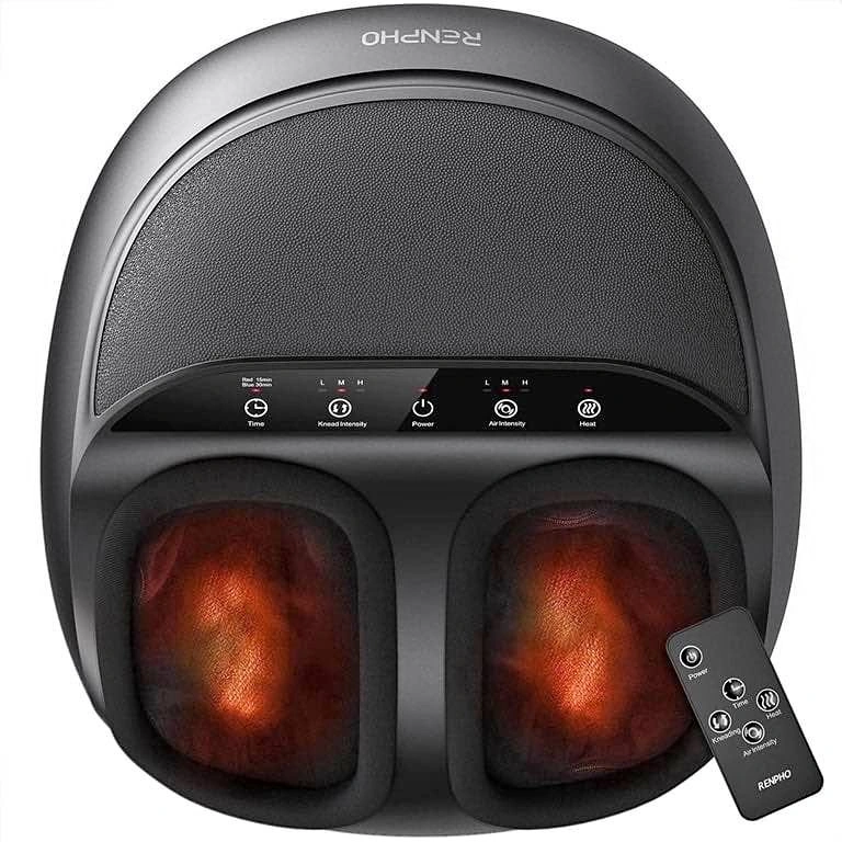 RENPHO Foot Massager with Heat / Shiatsu Foot Massage Machine