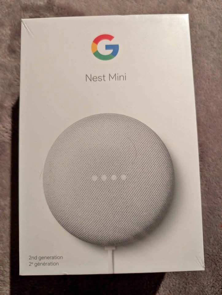 Google Nest Mini (2nd Generation) - Brand New / Factory Sealed