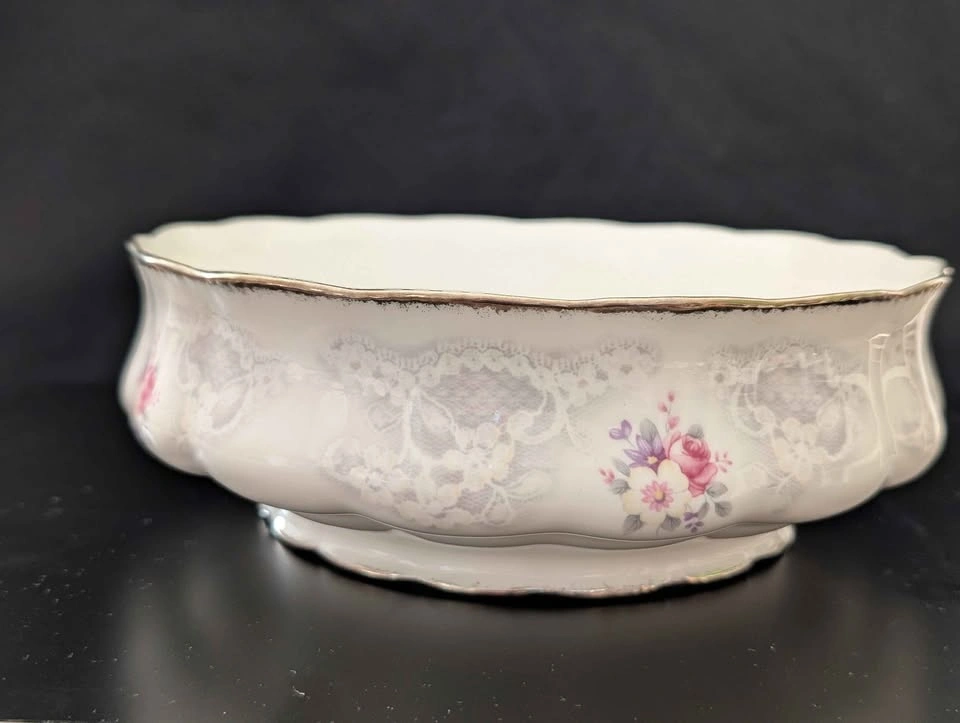 Elegant Vintage Paragon "Bridal Lace" Fine Bone China - photo 5