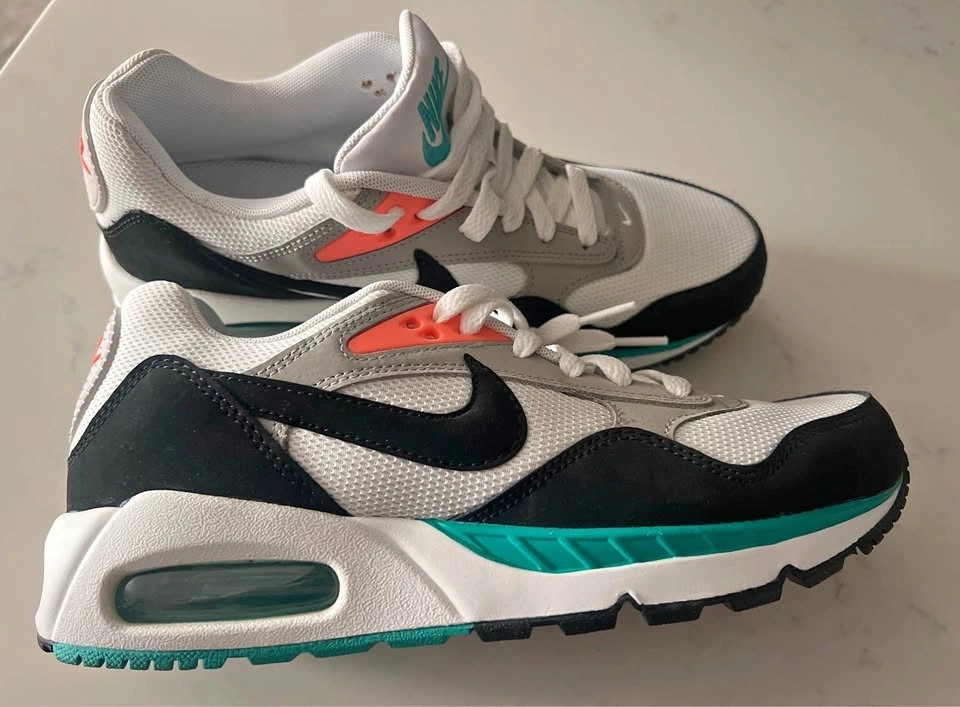 Nike Air Max Casual Shoes White/Black/Teal