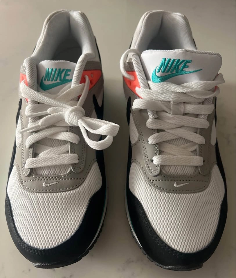 Nike Air Max Casual Shoes White/Black/Teal - photo 3