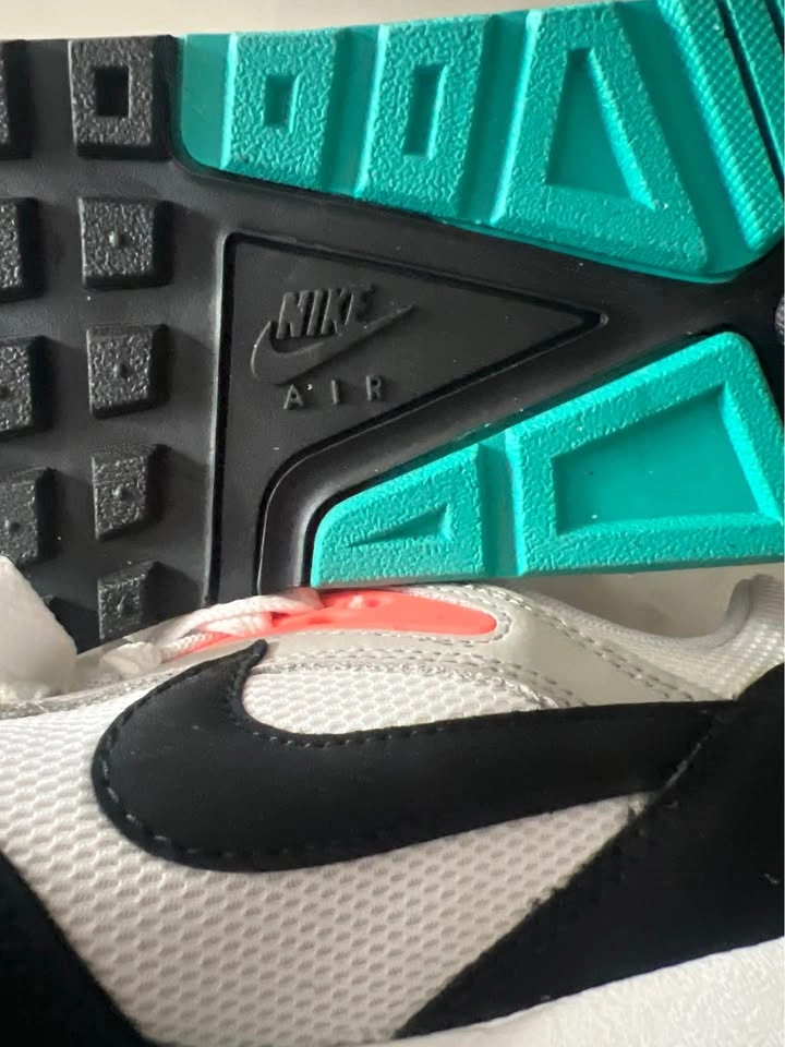 Nike Air Max Casual Shoes White/Black/Teal - photo 5