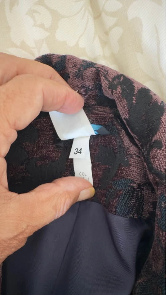 Floral Brocade Blazer Size 34 - photo 2